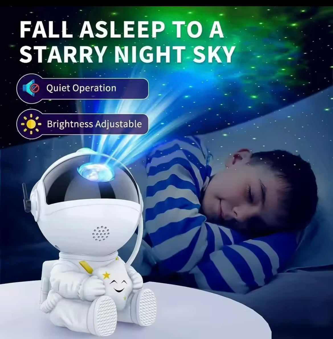 ShowBox™ Astronaut Galaxy Projector Lamp