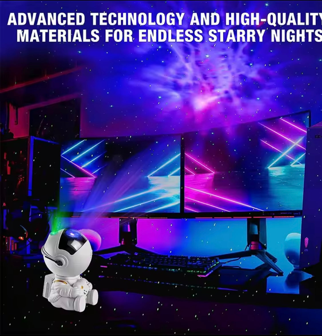 ShowBox™ Astronaut Galaxy Projector Lamp